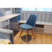 北欧实木餐椅现代简约懒人休闲椅创意靠背书桌洽谈椅