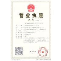 三证合一营业执照副本影印件
