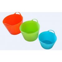 塑料模具行家生产彩色塑料桶模具