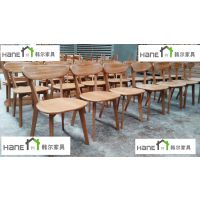 上海韩尔家具厂 定制日式餐椅 复古咖啡厅做旧桌椅 ***餐厅橡木温莎椅