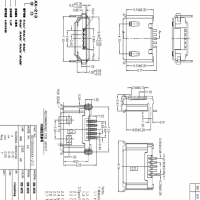 MICRO USB7.2mm5PINĸ-BͺSMT  PCB-