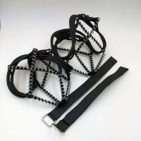硅胶弹簧防滑鞋套 户外防滑冰爪