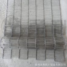 巧克力机乙型网带 不锈钢披萨机高温乙字网带-永利烘干设备