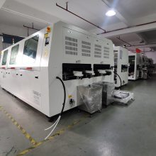N450-D双轨道波峰焊，双通道高产能泛适用于各类插件产品，捷豹工厂现货直发！