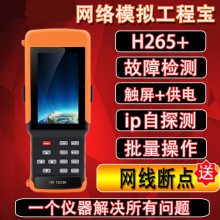 莱视威网络工程宝IPC-9300S模拟视频监控测试仪H265