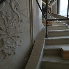 海南雕刻屏风隔断 客厅古典高端别墅楼梯扶手