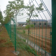 淮茂农业园植物园隔离栅圈山地围栏网绿色浸塑护栏金属网墙