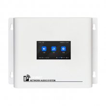 Y-INST音视特商场客服中心广播系统4.3寸触摸屏2.4G话筒壁挂终端