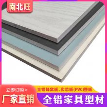 南北旺 全铝实芯板整板生产厂家 全铝实芯板PVC橱柜门芯材料批发 全铝家具材料供应