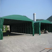 广州越秀区活动推拉蓬 大型仓库挡雨帐篷 移动停车棚