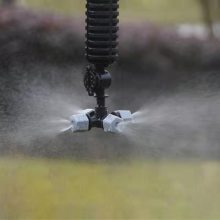 销售吊挂微喷果园大棚框架360度喷洒均匀大流量农业喷灌水肥一体