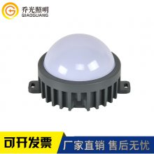 LED点光源像素灯圆形5W7W单色DMX512外控RGB全彩户外亮化灯具