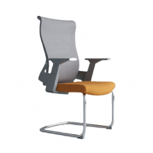 电脑椅子家用办公椅会议椅弓形椅网布靠背椅人体工学椅