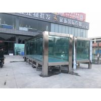 广州花园酒店大型海鲜鱼池订做招标-洋清水族-南沙超白玻璃鱼缸厂批发