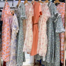 苏昔2021年夏季波点宽松显瘦连衣裙女装品牌折扣店进货渠道一手货源售