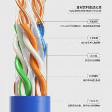 安普康 (AMPCOM) 六类非屏蔽网络线AC657工程级