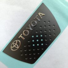 丰田金属车标 汽车内饰金属标 汽车中控金属标