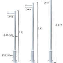 高星生产定制圆管监控杆 镀锌管立杆 无缝管监控杆 摄像机立杆