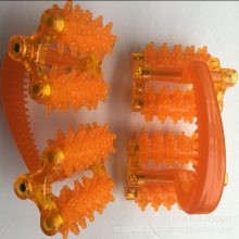 保健月球车按摩器 木轴按摩车 太空车塑料按摩器滚轮式按摩器批发