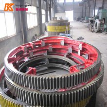 滚筒干燥设备配件-2.3米干燥剂烘干机大齿轮 分体结构 铸钢材质