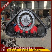 雷沃谷神收割机改装定做三角履带轮泥地不误车