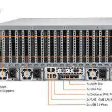 Supermicro SYS-420GP-TNR 支持10张显卡 GPU服务器准系统