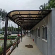 专业定做耐力板雨棚 遮阳棚 铝合金车棚电动伸缩遮阳棚 阳光房遮阳帘定做