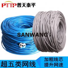 Cat5e超五类非屏蔽(UTP)网线/电缆/双绞线