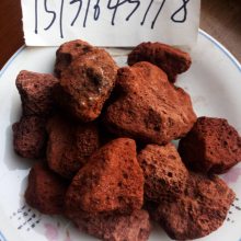 天津火山石红色用途 火山岩浮石滤料价格
