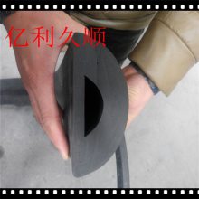 久顺供应三元乙丙D型橡胶垫 大规格D型密封条厂家定做