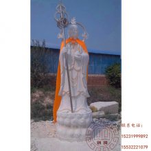 镀金西方三圣石像 石雕佛像雕塑 开业***雕塑摆件