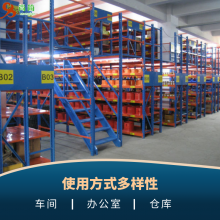 仓库阁楼仓库货架 工厂车间库房阁楼平台定做