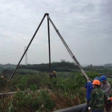 水泥电杆 三角立杆机 三脚立杆器 8-15米三角抱杆 钻通电力