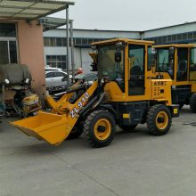 销售浩阳小型起重装载机 堆土装卸铲运车 挖掘土方工地车