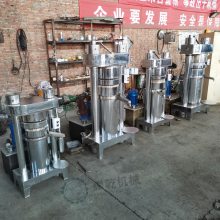 茶籽压油机 多种农作物液压榨油机 型号全支持试机