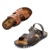 2018夏季新款越南涼鞋跑江湖男士涼鞋家居男士涼拖鞋廠價(jià)批發(fā)涼鞋