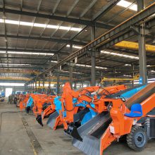湖北襄阳十年工厂SWY-80轮式刮板扒渣机 小型装载机厂家