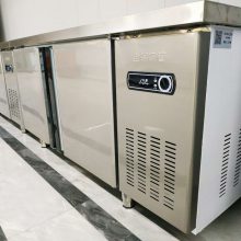 卧式冷藏工作台 商用保鲜操作台 冷冻保鲜厨房操作台定制