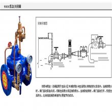 900X生活供水和消防供水并联供水系统中紧急关闭阀
