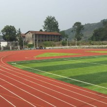 池州塑胶跑道施工_混合型透气型全塑型跑道施工_学校操场设计翻新_池州足球场建设_能冠体育