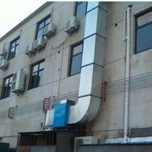 闵行区排烟管道安装餐馆饭店排烟罩风机定做安装