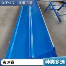 屋顶彩钢瓦 镀铝锌彩涂板 YX28-150-900 PVDF氟碳涂层