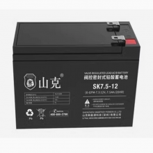 山克蓄電池SK24-12 12V24AH 消防應(yīng)急直流屏發(fā)電機(jī)后備內(nèi)置電瓶