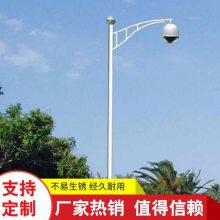 正定景区监控杆生产厂家 道路监控立杆 红绿灯监控杆订做