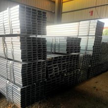 安徽方矩管现货 镀锌方管 Q235B 幕墙黑料方通40*40 厂家批发加工