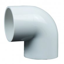 PVC给水弯头 90度直角弯头接头 加厚白色灰色蓝色塑料管件 配件