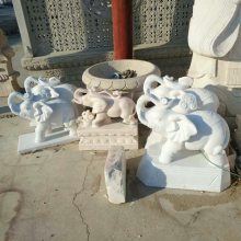 石雕石头***大象 大象雕塑 石刻像定制