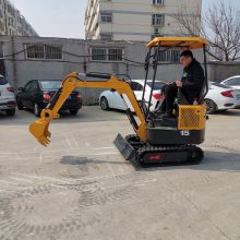 园林建设小型挖掘机 路面破碎液压小挖掘机 微型小挖机 果园农用小勾机