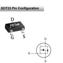 Fet FKN2510 30VЧӦ NMOSFET ԭװF