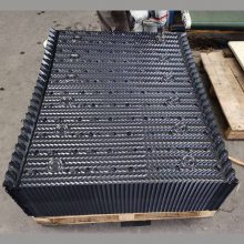 1320宽冷却塔填料 带收水器蜂窝填料 片距19横流塔悬挂淋水片 恒冷
